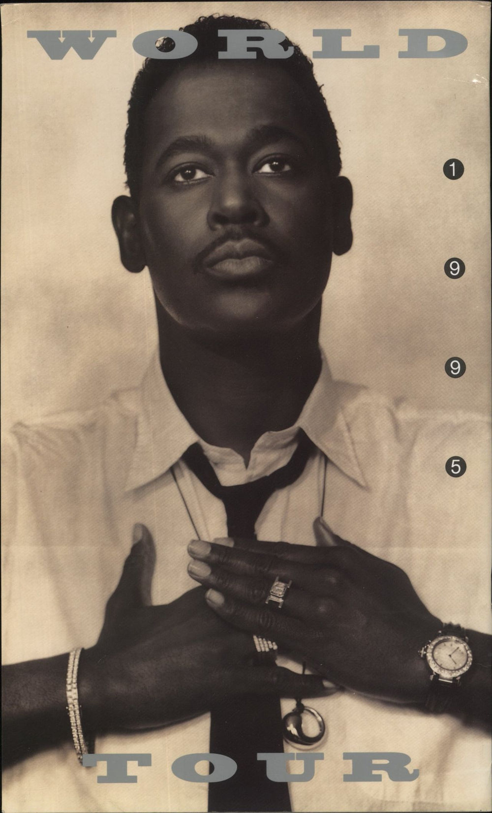 Luther Vandross An Evening Of Songs - World Tour + Ticket UK tour programme