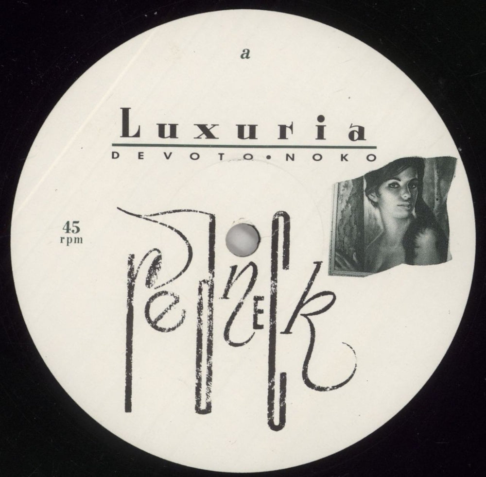 Luxuria Red Neck UK 12" vinyl single (12 inch record / Maxi-single) LXR12RE332411