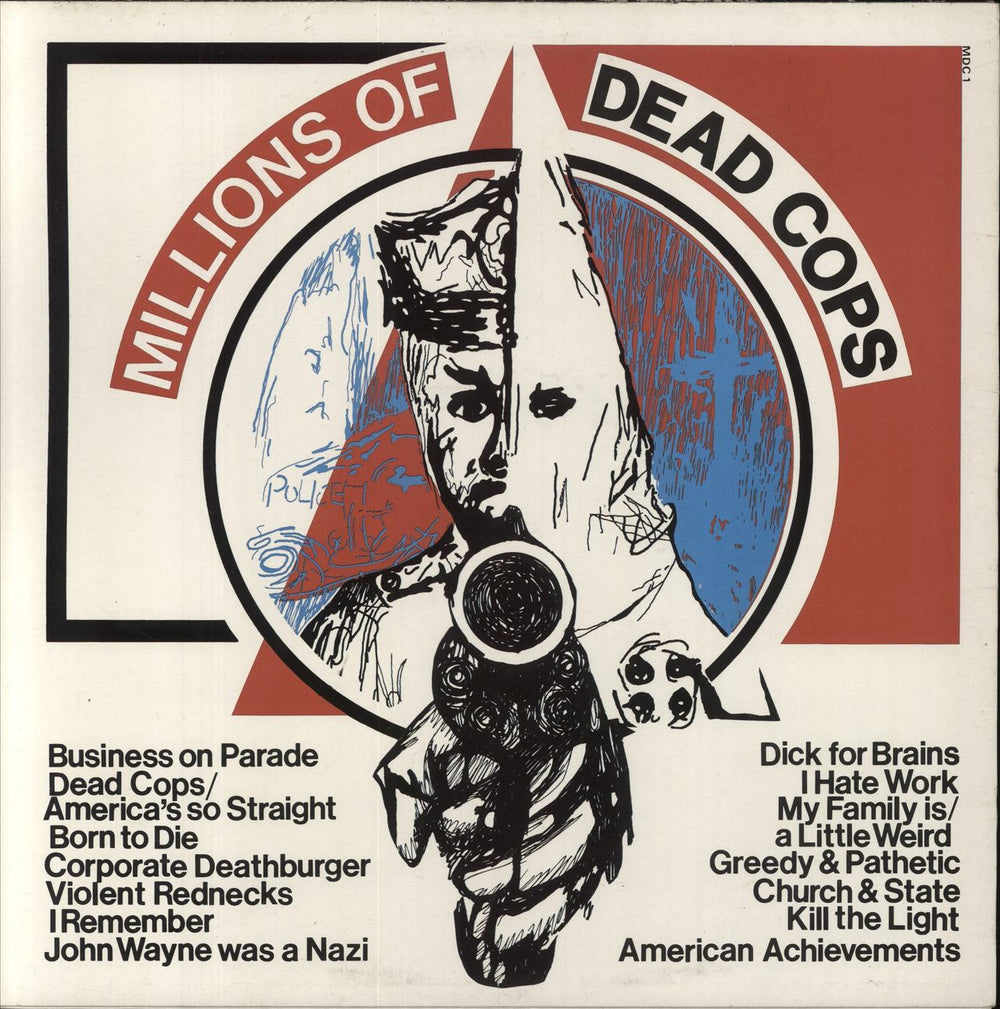 M.D.C. Millions Of Dead Cops US vinyl LP album (LP record)