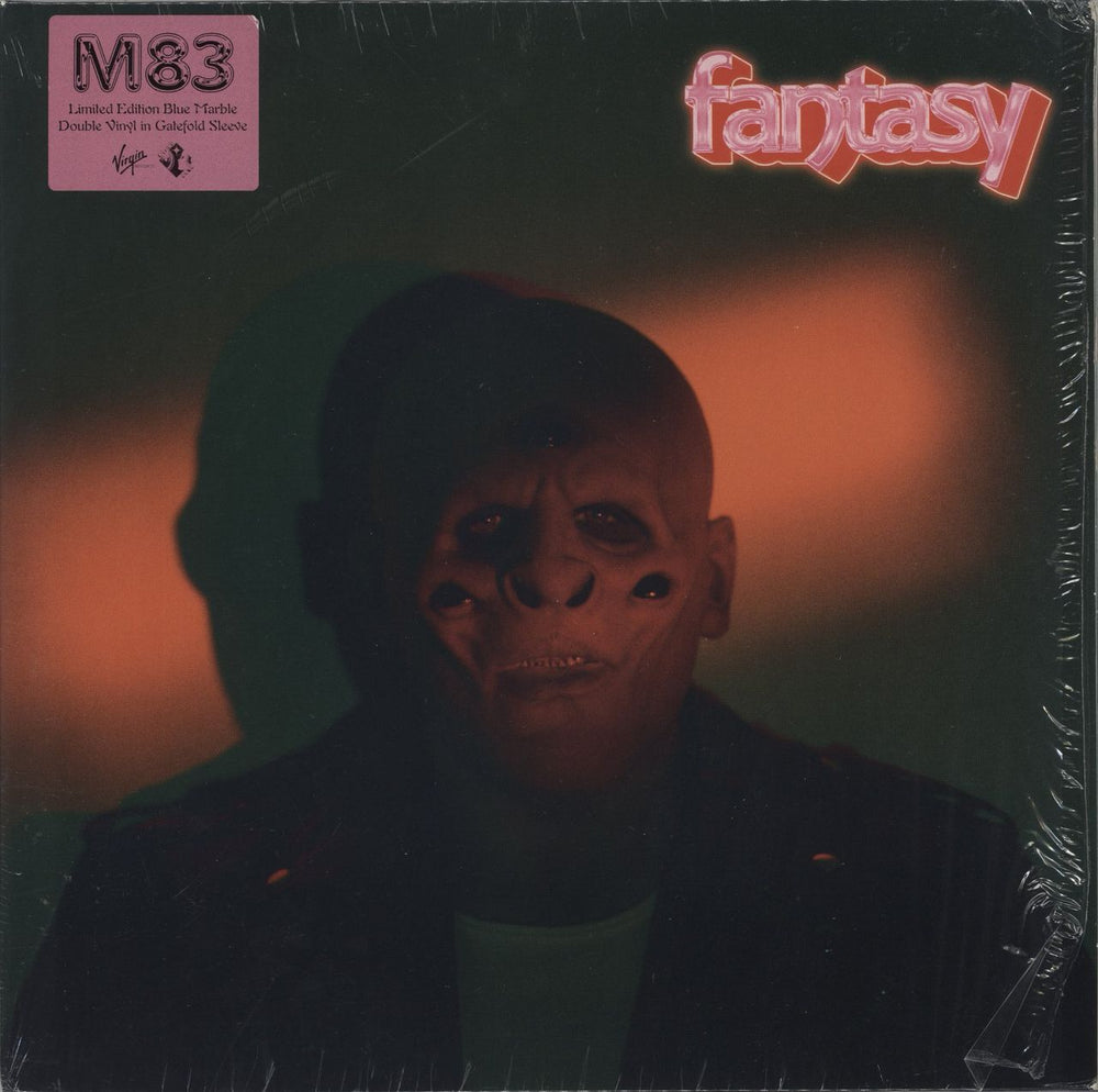 M83 Fantasy - Blue Marble Vinyl UK 2-LP vinyl record set (Double LP Album) OS1LP