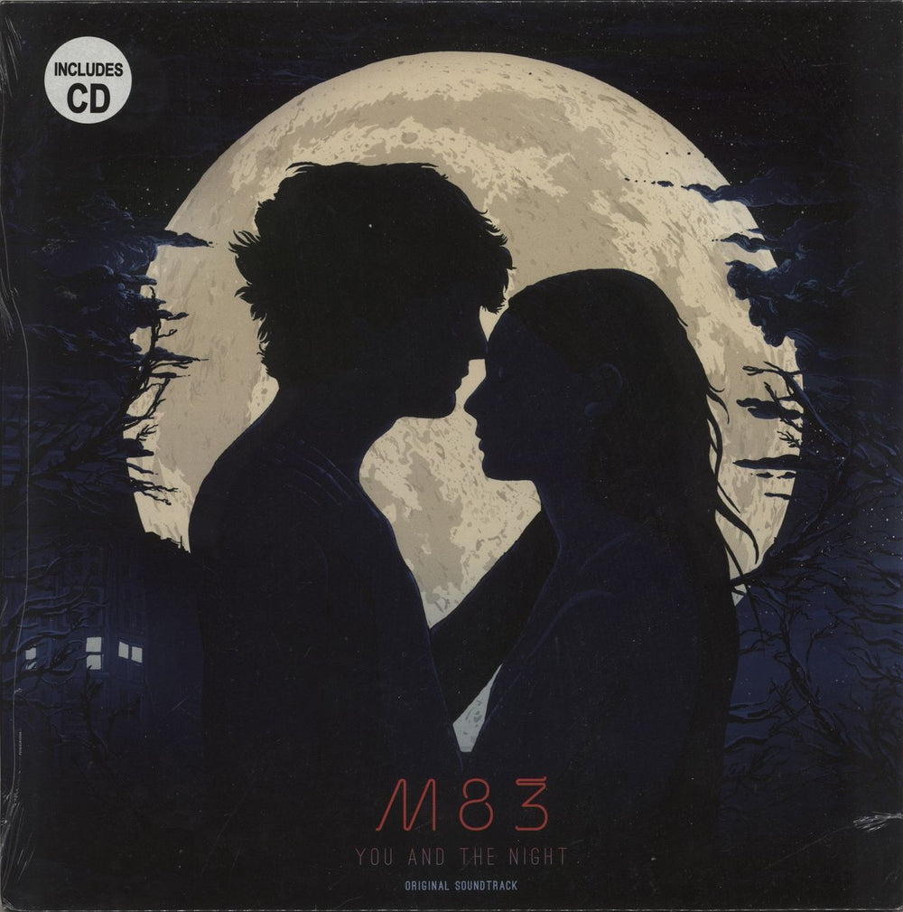 M83 You And The Night - Original Soundtrack + CD Album UK vinyl LP album (LP record) M838LP