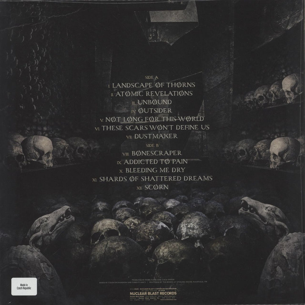 Machine Head Unatoned - Clear Vinyl - Sealed UK vinyl LP album (LP record) MHELPUN868291