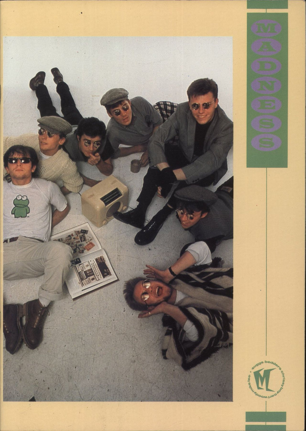 Madness British Tour UK tour programme TOUR PROGRAMM