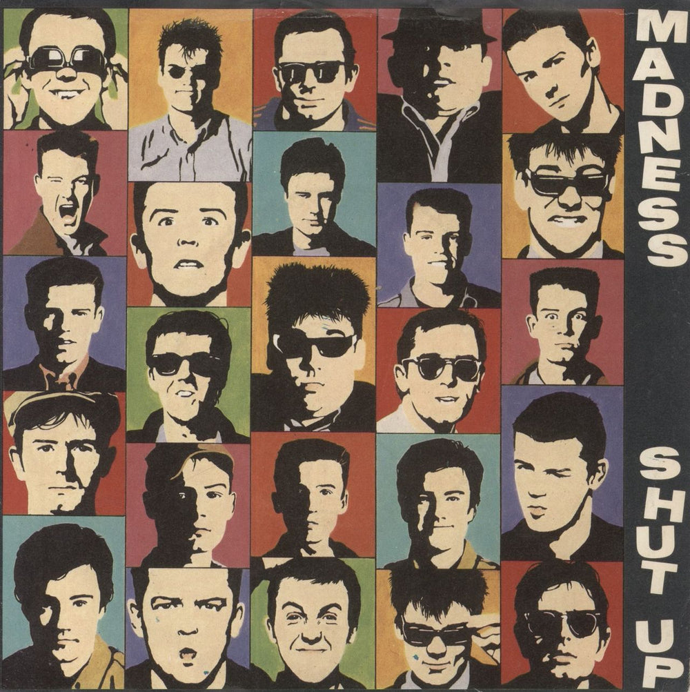 Madness Shut Up - Promo Sleeve German 7" vinyl single (7 inch record / 45) 6.13260AC