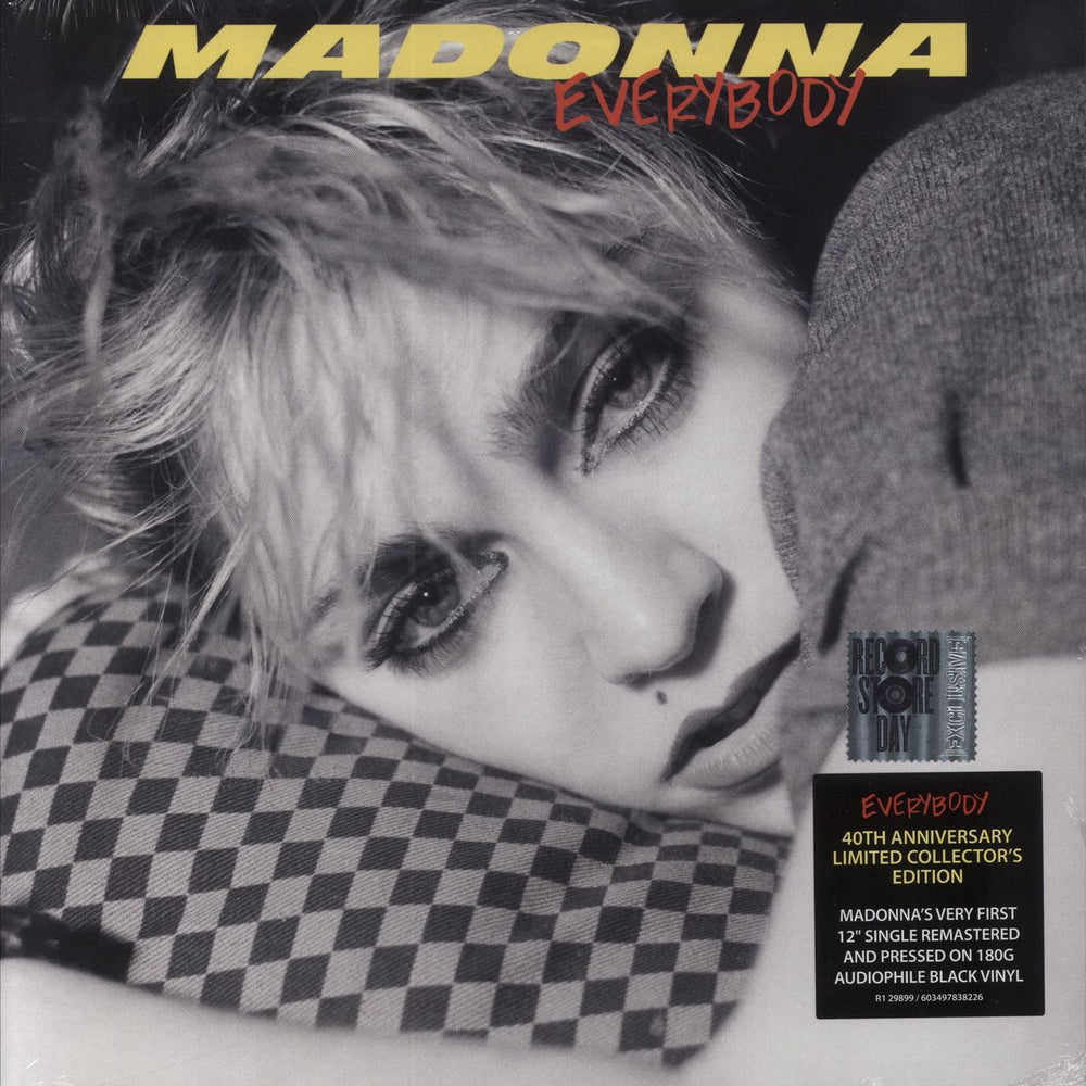 Madonna Everybody - RSD Black Friday 2022 - Sealed UK 12" vinyl single (12 inch record / Maxi-single) R129899