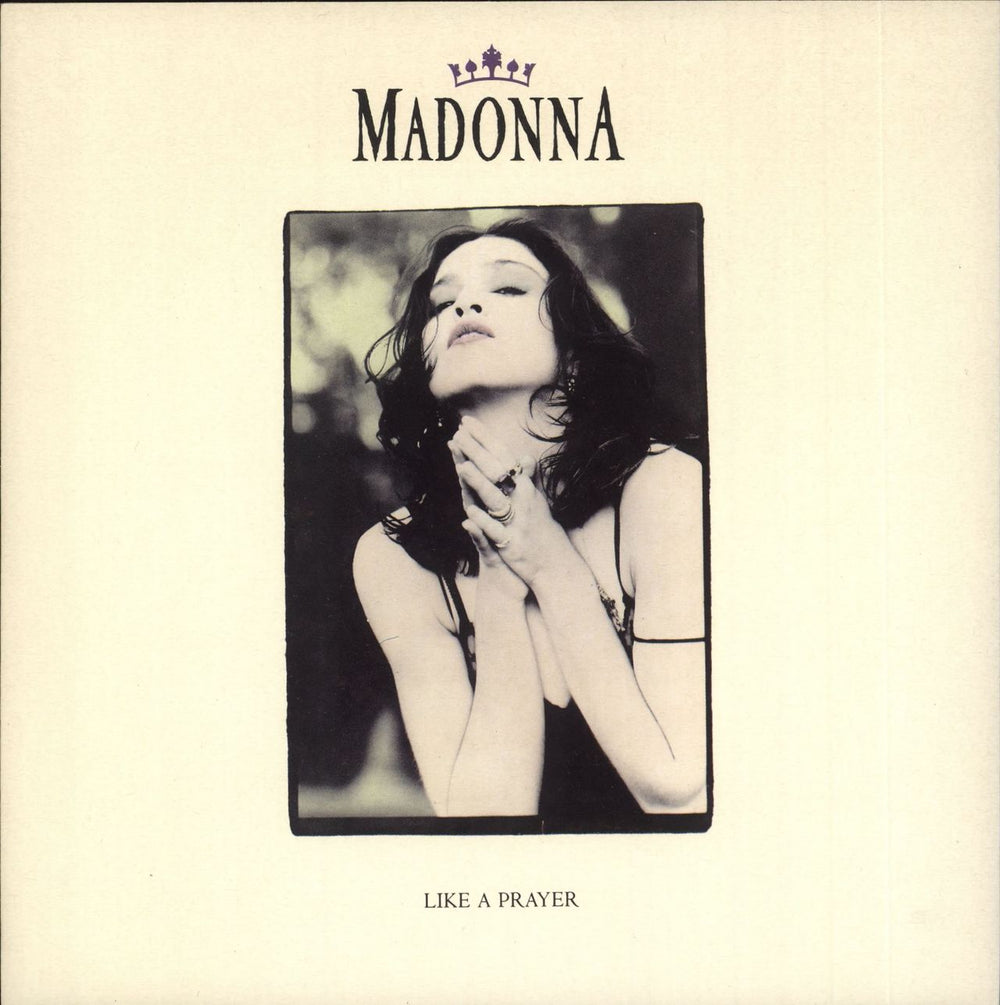 Madonna Like A Prayer - Card Sleeve UK 7" vinyl single (7 inch record / 45) W7539