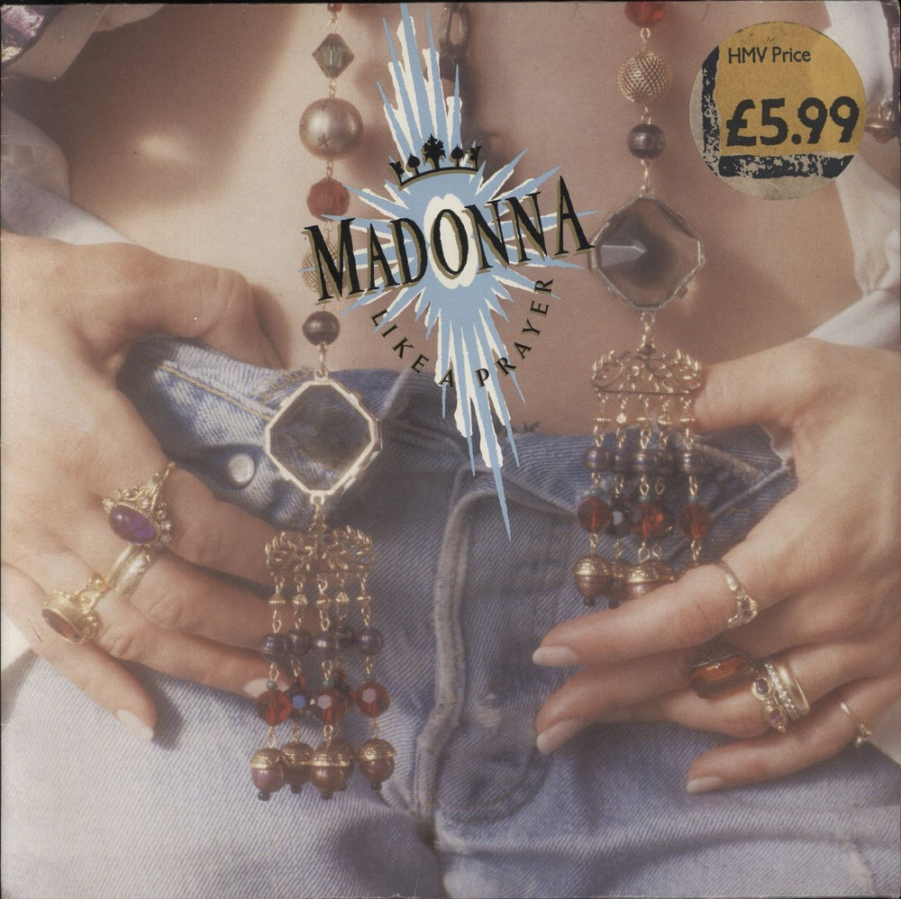 Madonna Like A Prayer - EX UK vinyl LP album (LP record) WX239