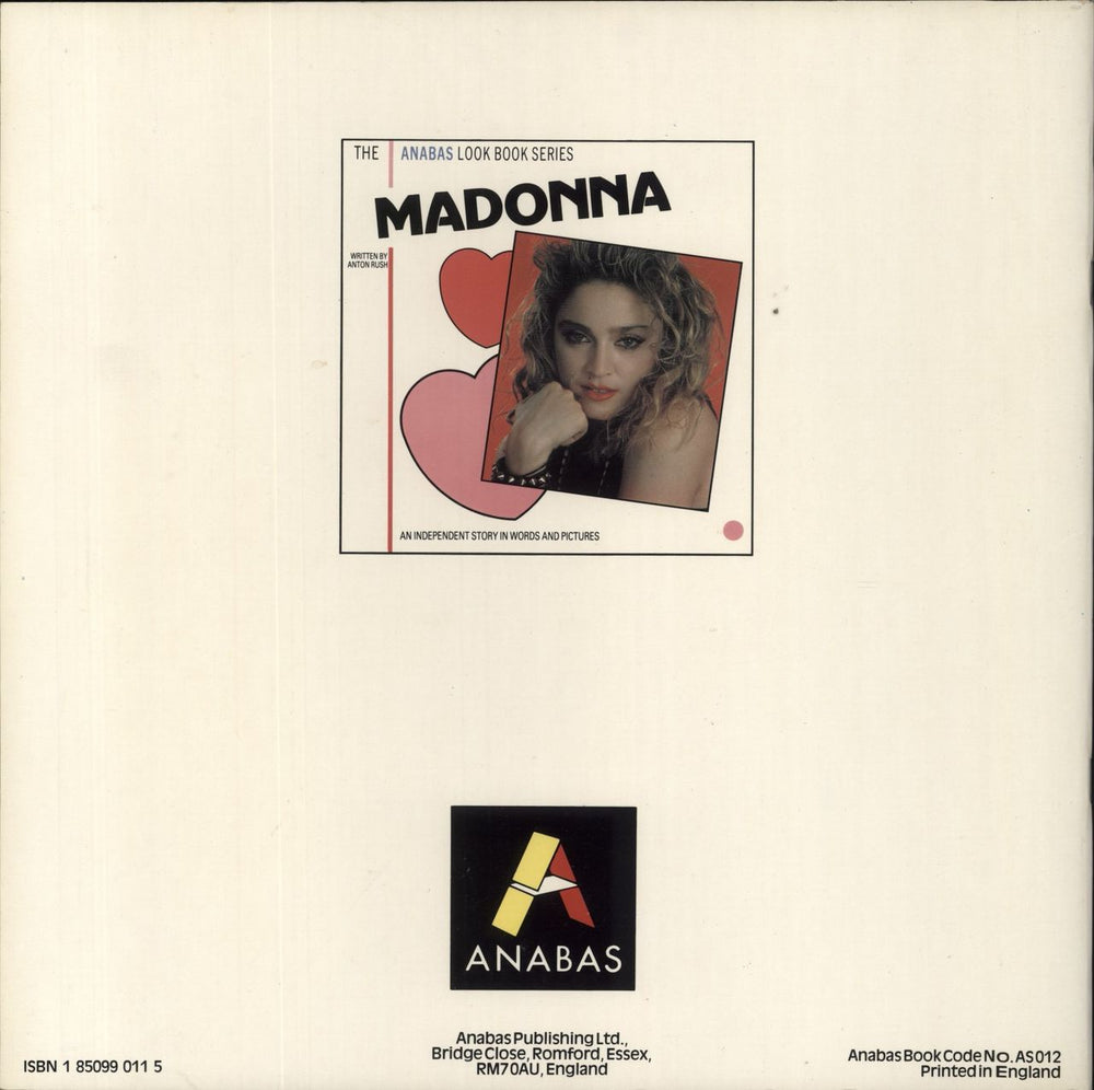 Madonna The Anabas Look Book Series UK book