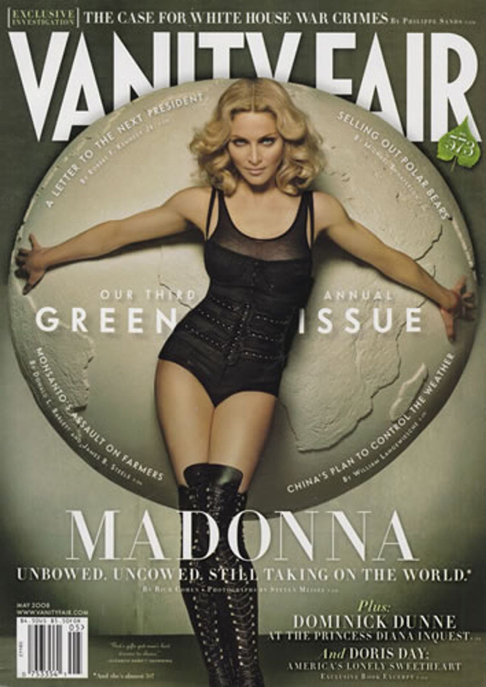 Madonna Vanity Fair US magazine MAY 2008