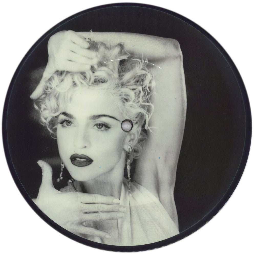 Madonna Vogue UK 7" vinyl picture disc (7 inch picture disc single) W9851P