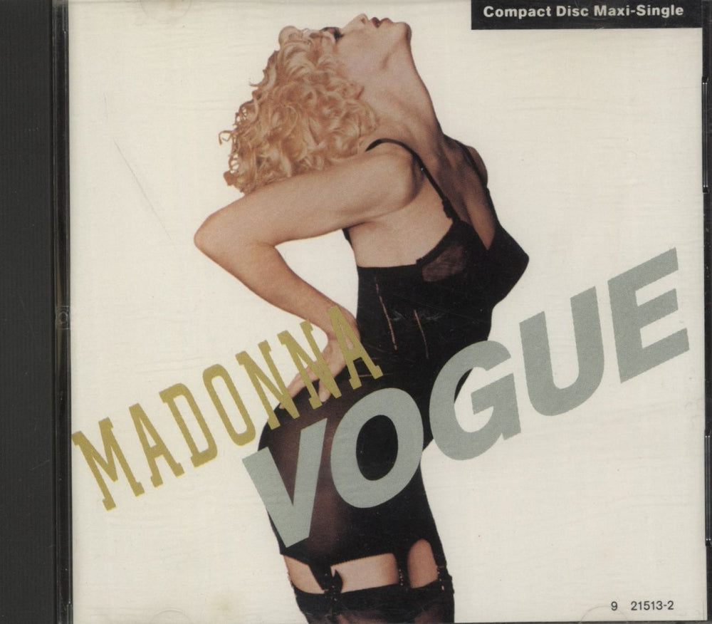 Madonna Vogue US CD single (CD5 / 5") 921513-2