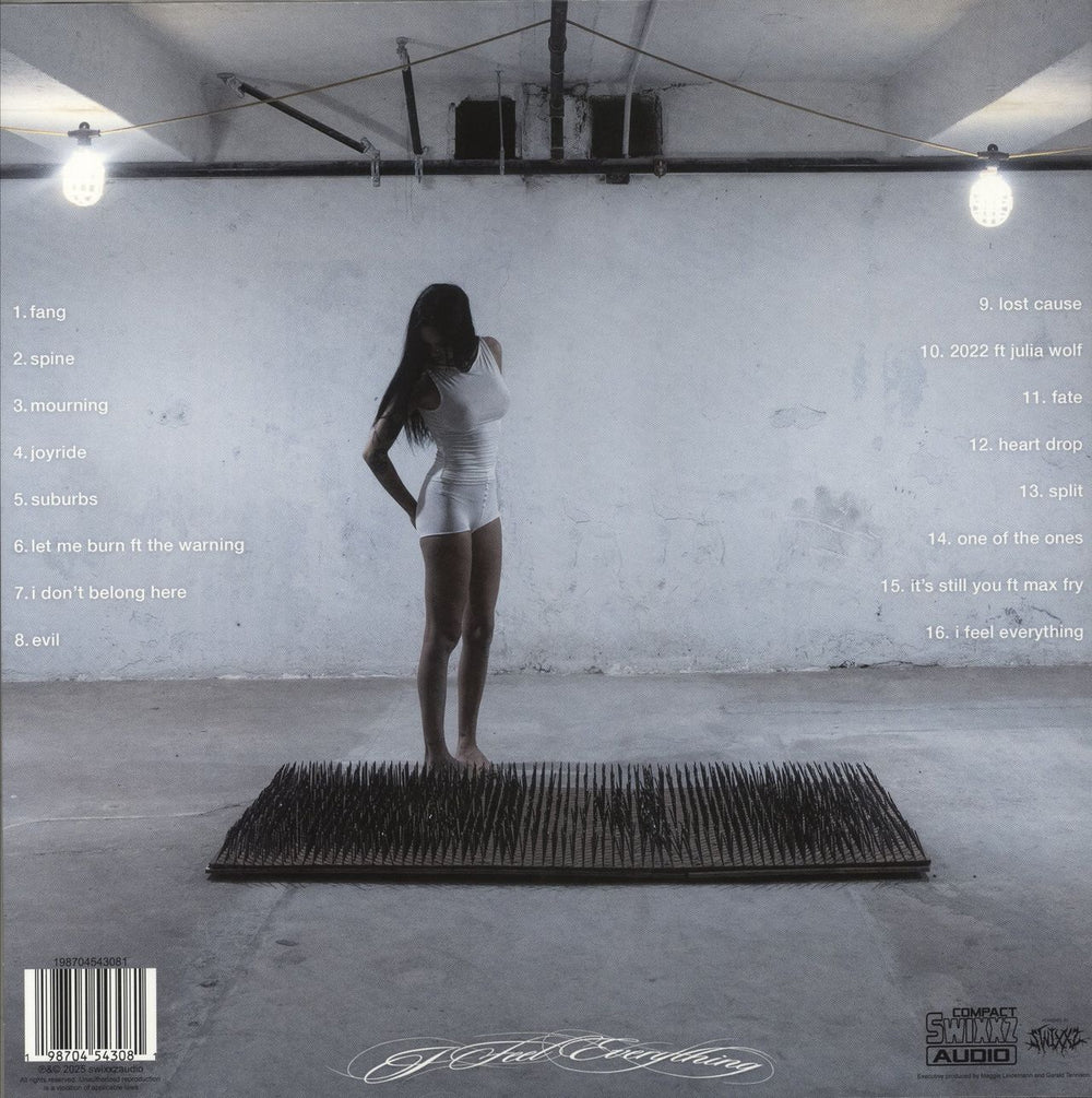 Maggie Lindemann I Feel Everything - Green Galaxy Vinyl - Alternate Cover Artwork UK vinyl LP album (LP record) 198704543081