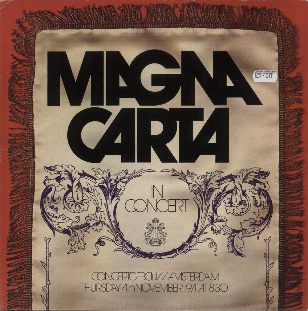 Magna Carta In Concert UK vinyl LP album (LP record) 6360068