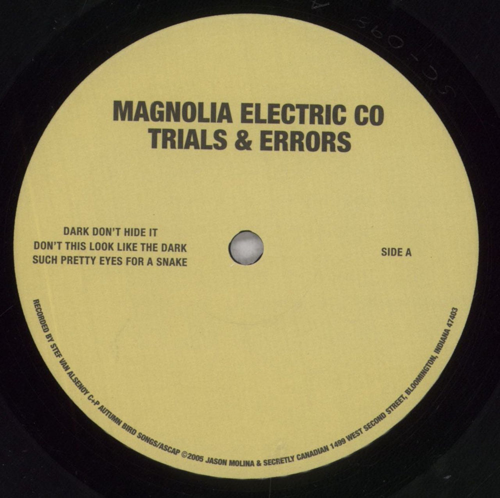 Magnolia Electric Co. Trials & Errors US 2-LP vinyl record set (Double LP Album) 6D92LTR846244