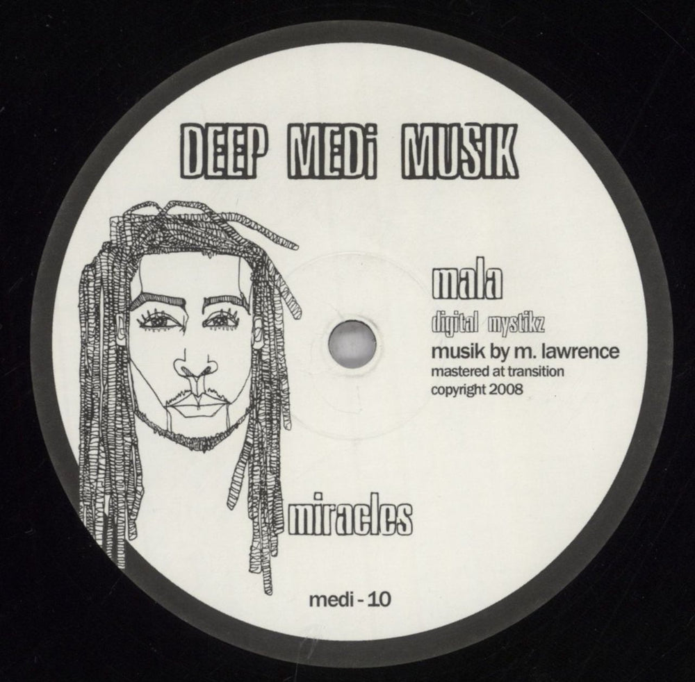 Mala Miracles / New Life Baby Paris UK 12" vinyl single (12 inch record / Maxi-single) MEDI-10