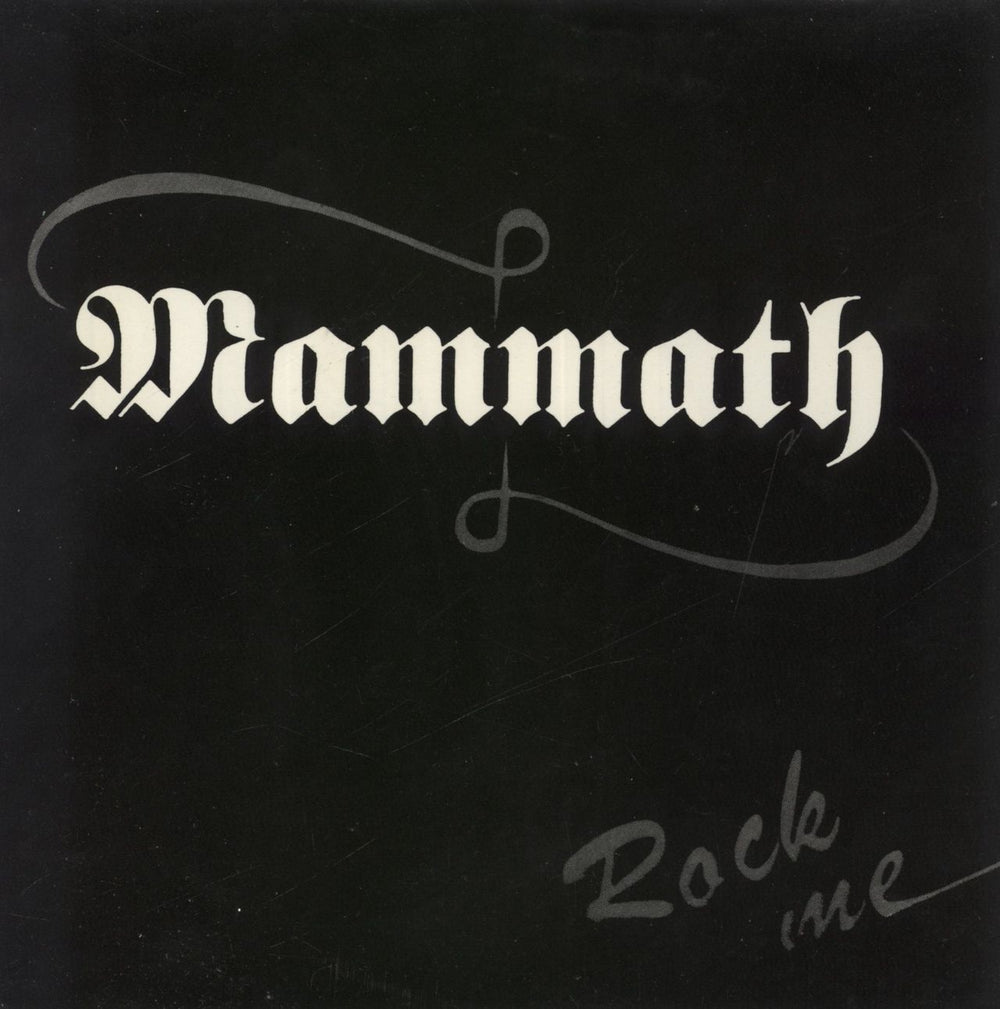 Mammath Rock Me UK 7" vinyl single (7 inch record / 45) NEAT42