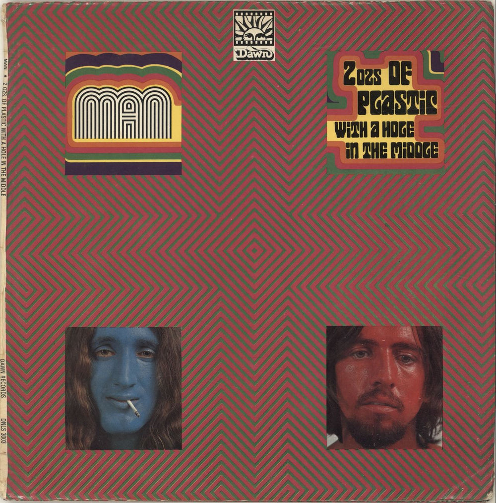 Man 2 Ozs. Of Plastic With A Hole In The Middle - VG UK vinyl LP album (LP record) DNLS3003