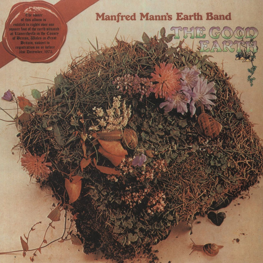 Manfred Mann's Earth Band The Good Earth UK vinyl LP album (LP record) MANNLP007