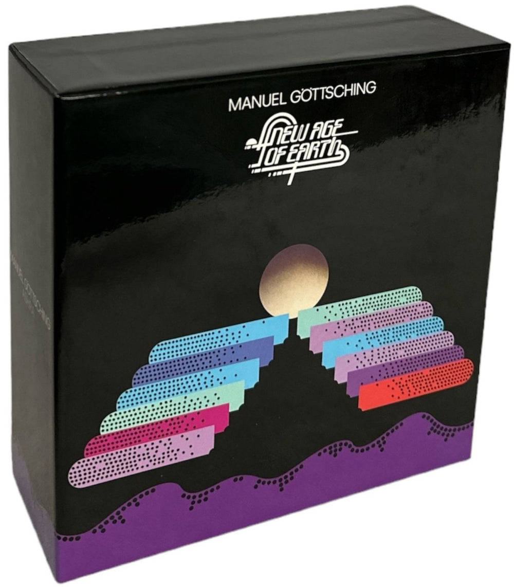Manuel Gottsching New Age Of Earth - Paper Sleeve Collection [4 Titles] + Box Japanese CD Album Box Set BELLE183031~3