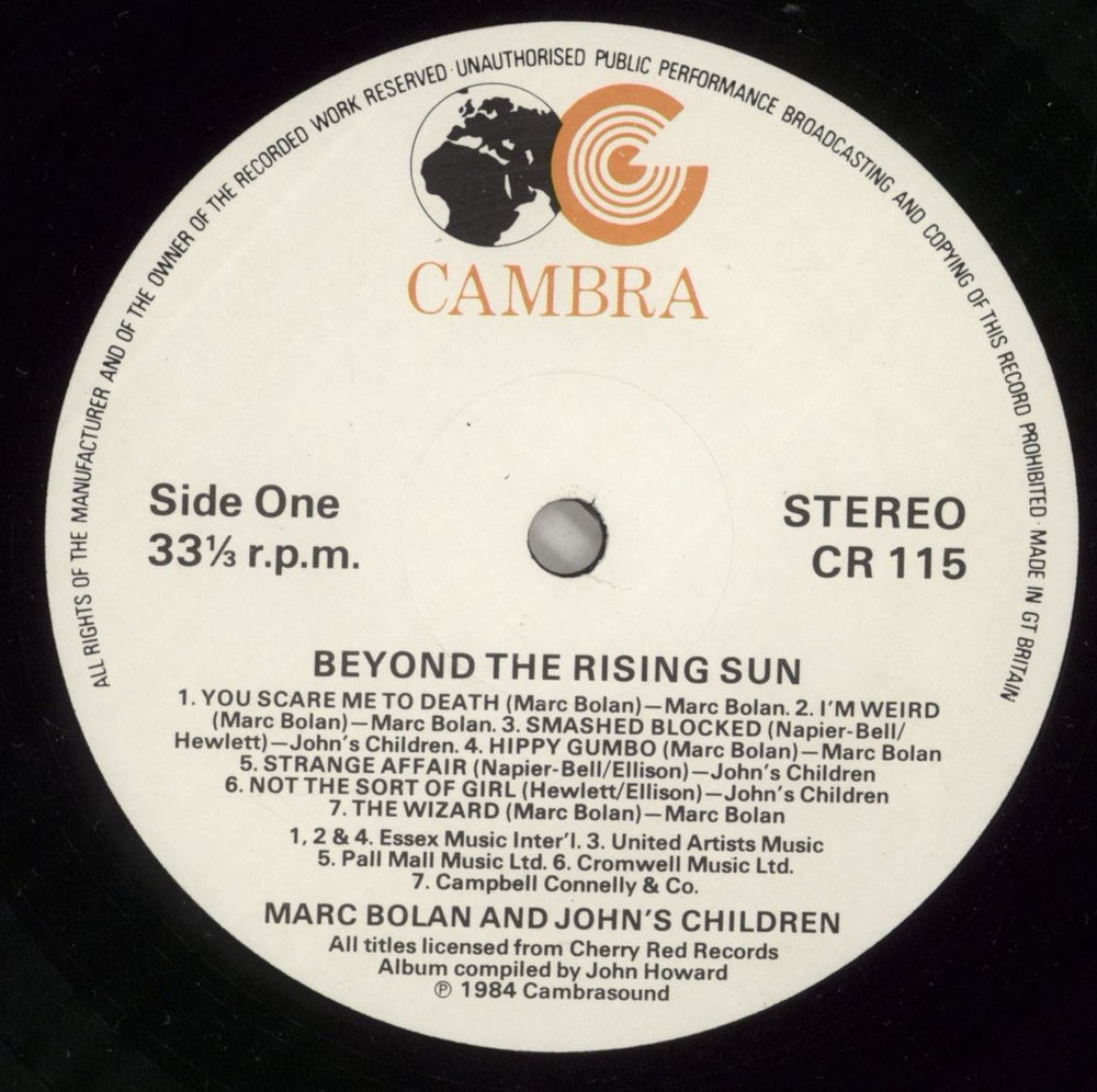 Marc Bolan Beyond The Rising Sun UK 2-LP vinyl record set (Double LP Album) MAB2LBE66938