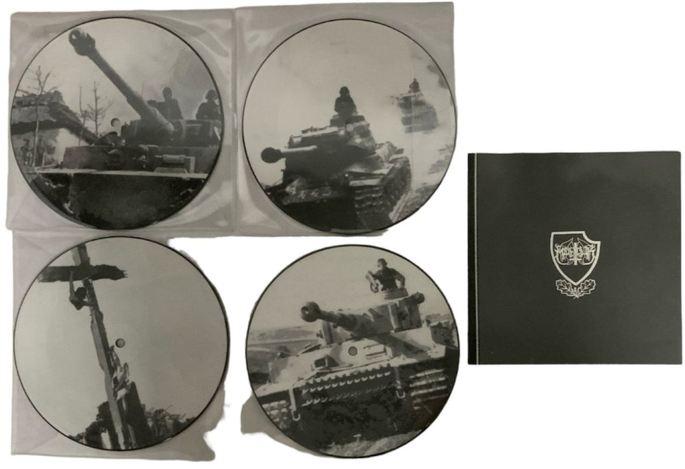 Marduk Panzer Division Marduk Swedish 7" single box set OF97XPA835006