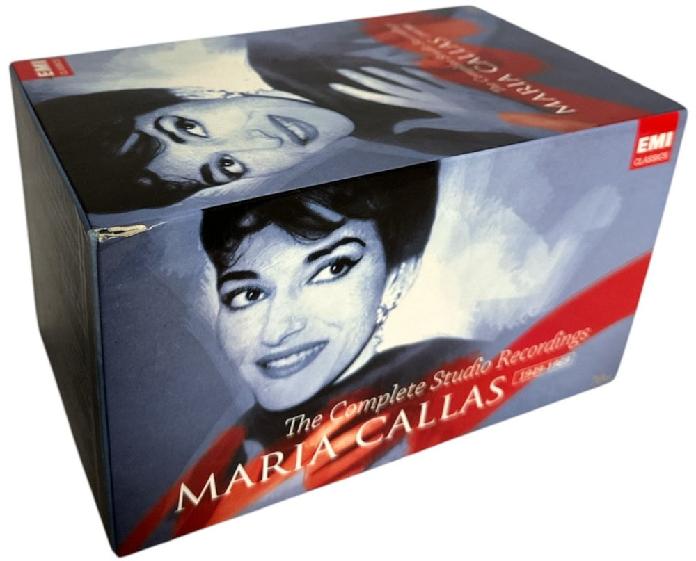 Maria Callas The Complete Studio Recordings (1949-1969) UK CD Album Box Set 094639591824