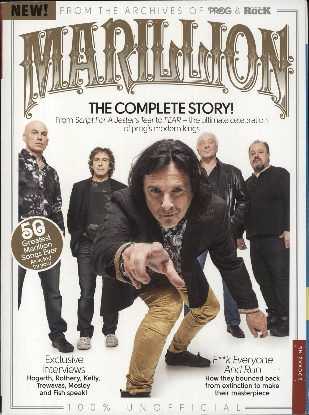 Marillion Marillion - Classic Rock & Prog Special UK magazine 9781800237834