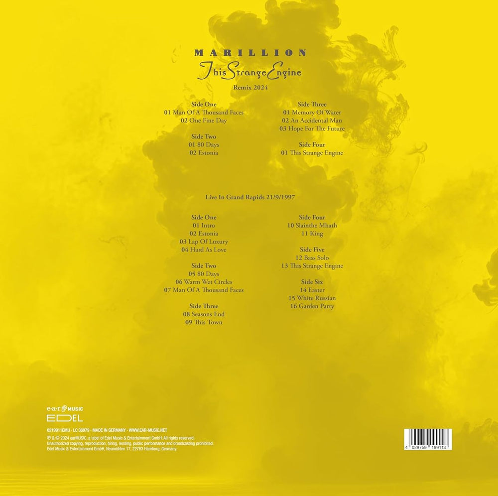 Marillion This Strange Engine - Deluxe Edition 5-LP Box Set - Sealed UK Vinyl Box Set MARVXTH850961