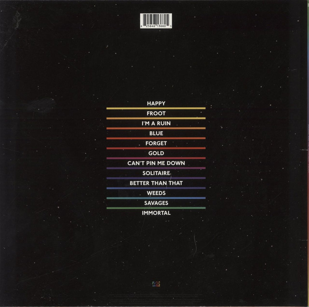 Marina & The Diamonds Froot - White Vinyl UK vinyl LP album (LP record) M3ULPFR769688