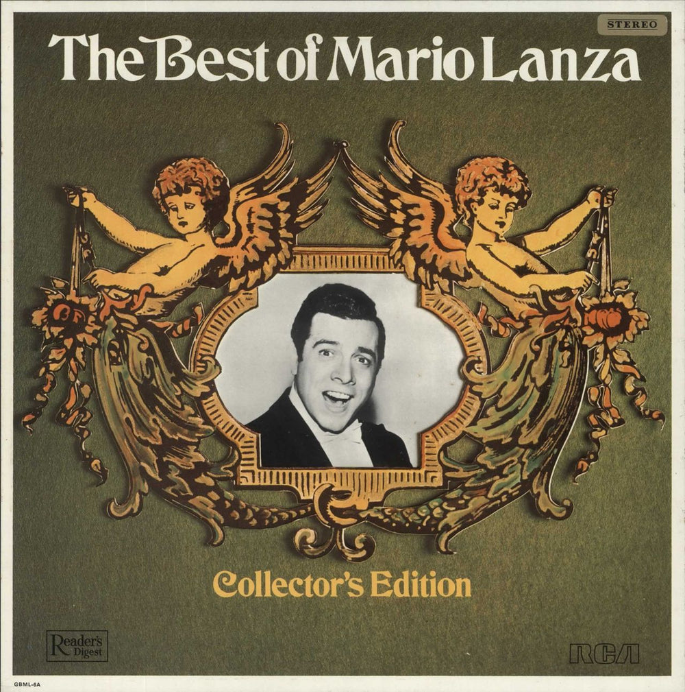 Mario Lanza The Best Of Mario Lanza UK Vinyl Box Set GBML-6A