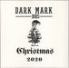 Mark Lanegan Dark Mark Does Christmas 2020 - White Vinyl UK vinyl LP album (LP record) LANEGANXMAS1LP