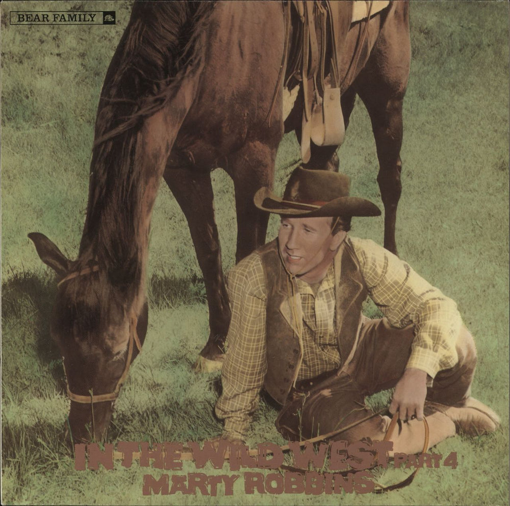 Marty Robbins In The Wild West, Part 4 Dutch vinyl LP album (LP record) BFX15183