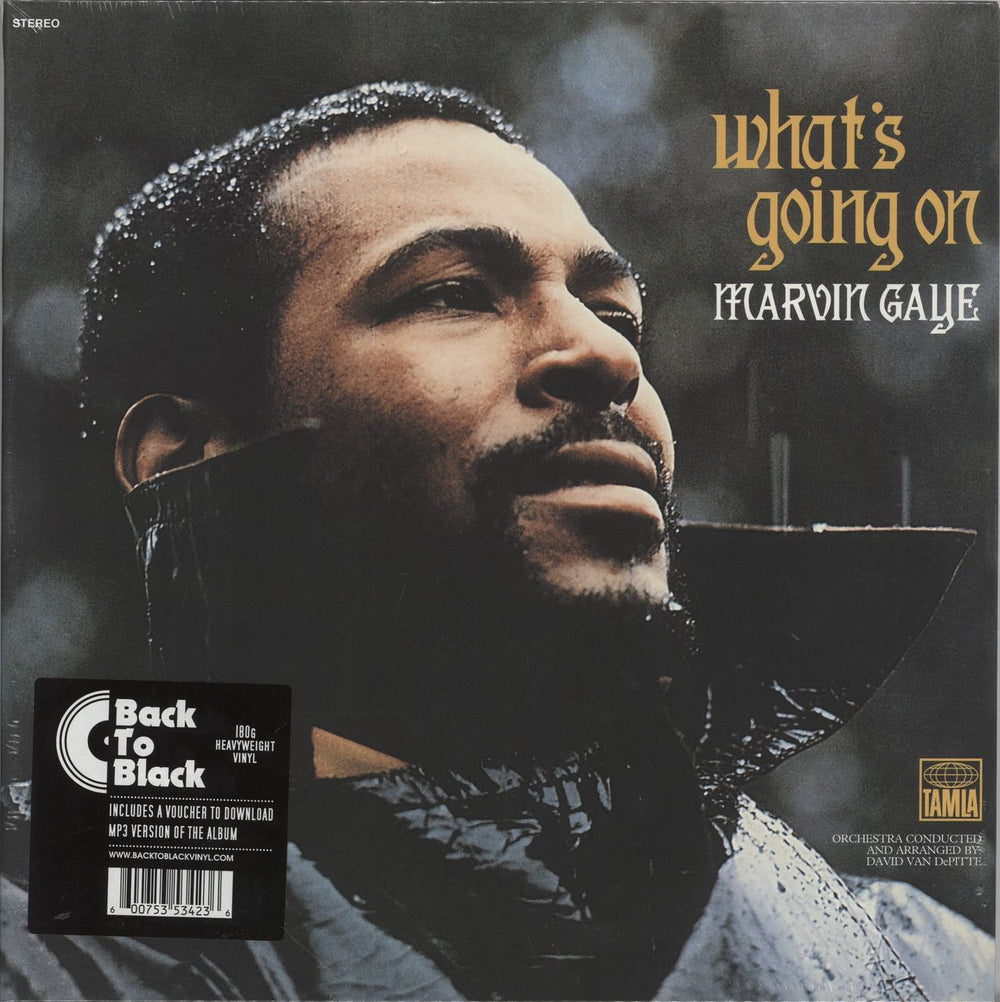 Marvin Gaye What's Going On - 180gm - Sealed UK vinyl LP album (LP record) 0600753534236