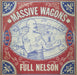 Massive Wagons Full Nelson - Blue Vinyl + Shrink UK vinyl LP album (LP record) MOSH610LP