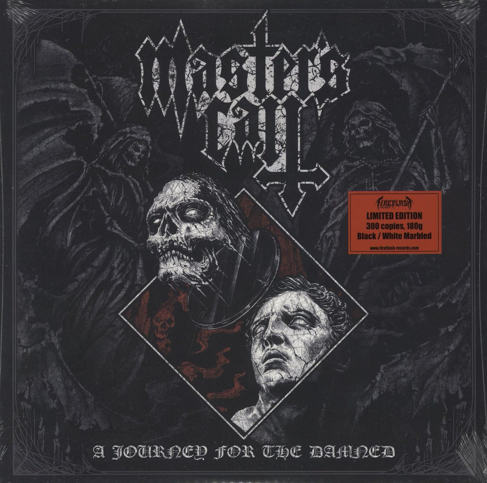 Master's Call A Journey For The Damned - Sealed - 180g - Black & White Marbled Vinyl German vinyl LP album (LP record) FF015V