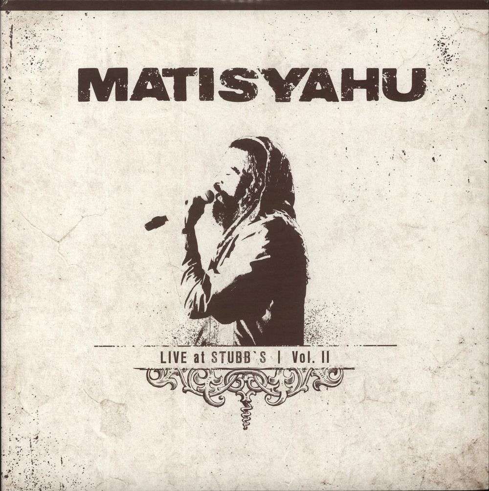 Matisyahu Live At Stubb's Vol. II US 2-LP vinyl record set (Double LP Album) FS01LP