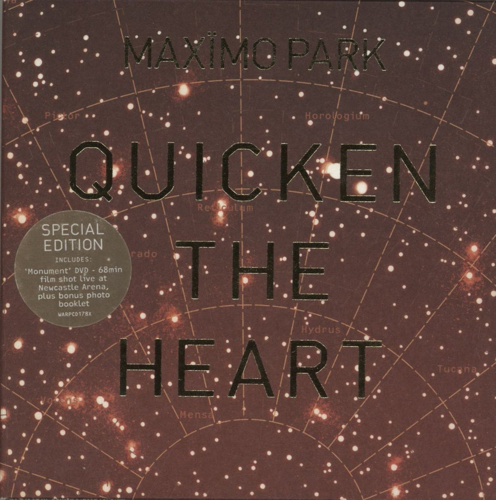 Maximo Park Quicken The Heart UK 2-disc CD/DVD set WARPCD178X