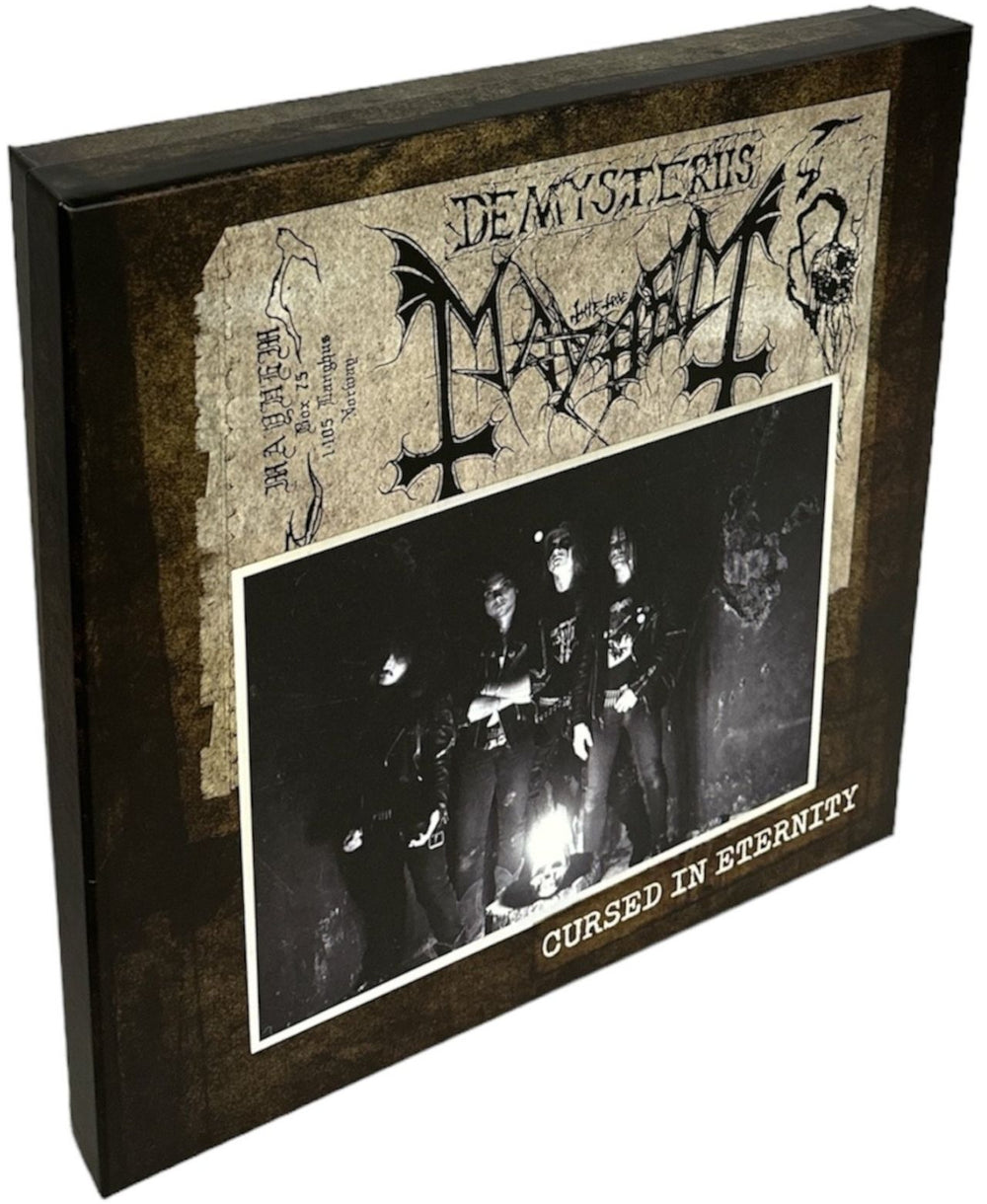 Mayhem Cursed In Eternity + 7" UK Vinyl Box Set EBVILE021 / VILES715