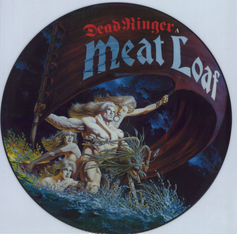 Meat Loaf Dead Ringer UK picture disc LP (vinyl picture disc album) EPC11-83645