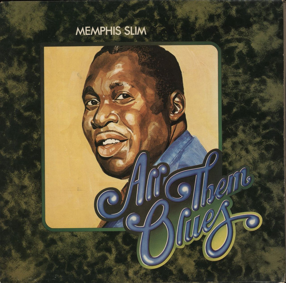 Memphis Slim All Them Blues - Red UK 2-LP vinyl record set (Double LP Album) DJLMD8012