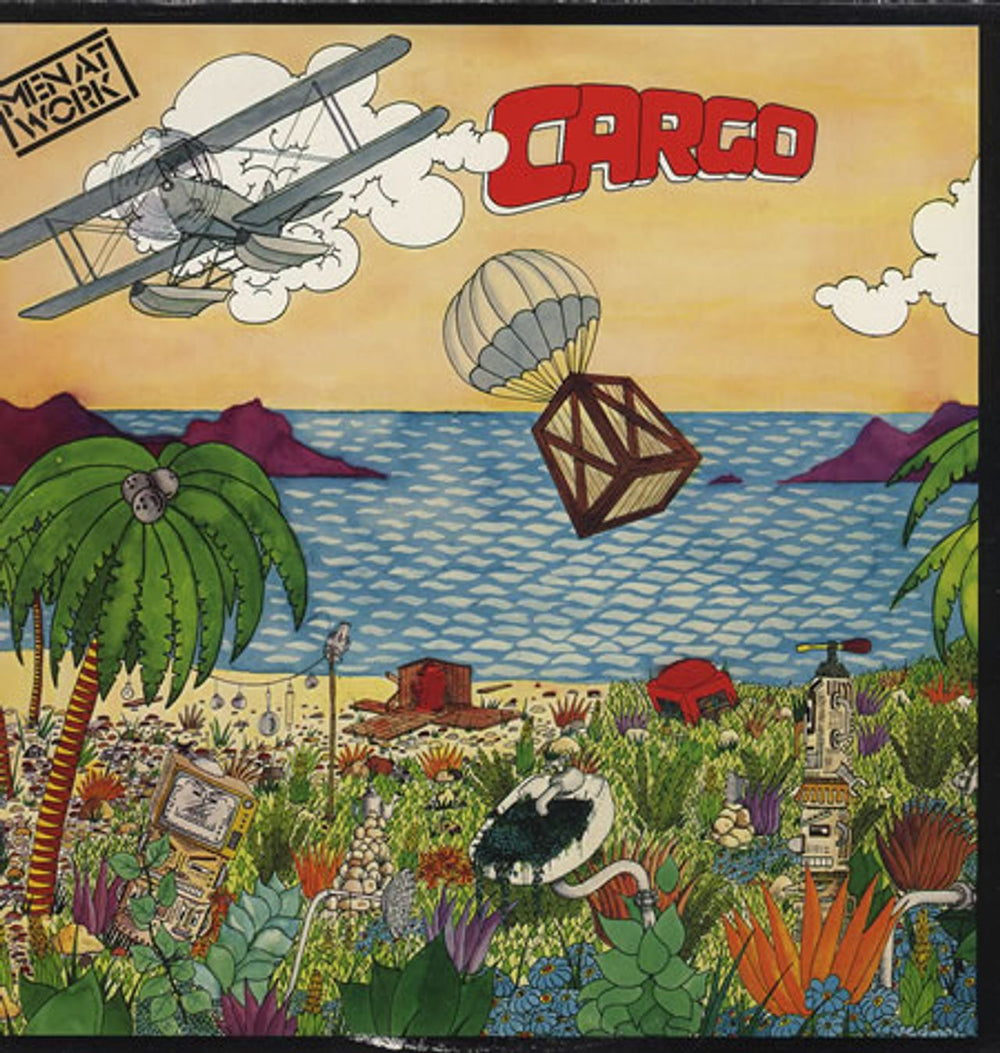 Men At Work Cargo UK vinyl LP album (LP record) EPC25372