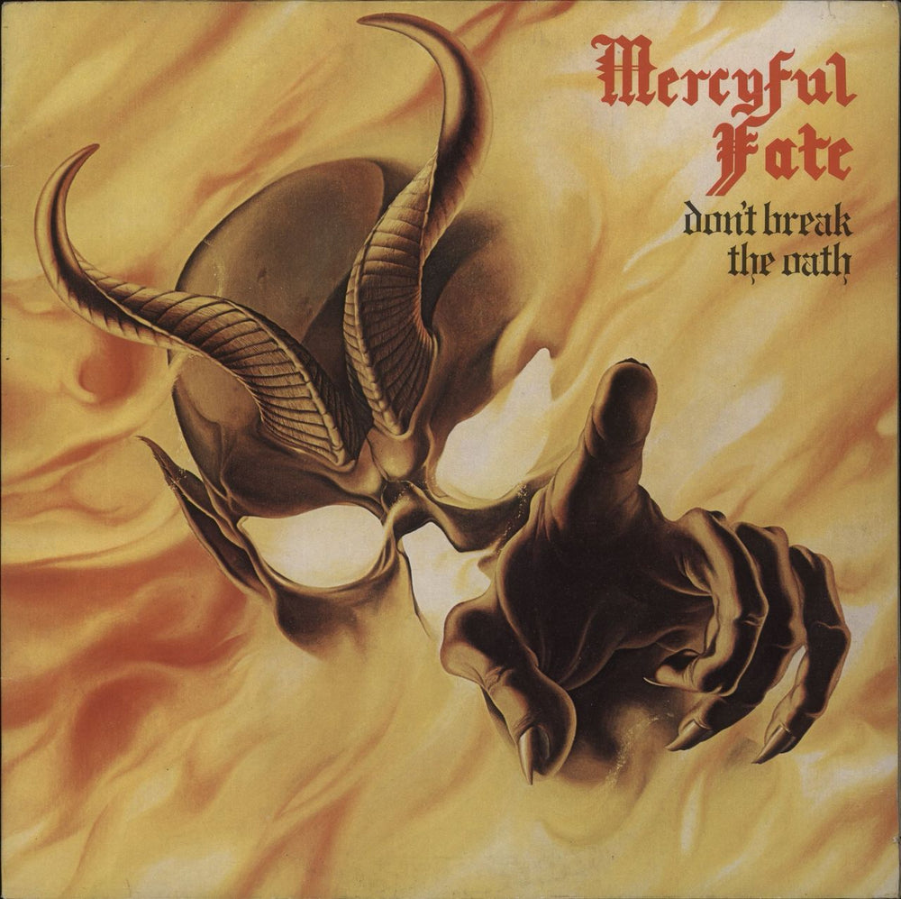 Mercyful Fate Don't Break The Oath Dutch vinyl LP album (LP record) RR9835