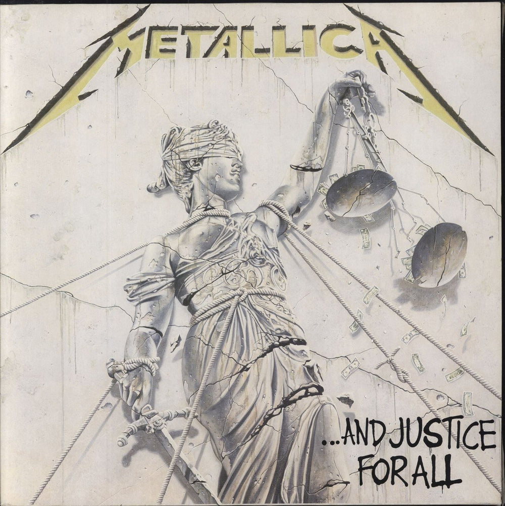 Metallica ...And Justice For All + Inners - VG+ Dutch 2-LP vinyl record set (Double LP Album) 836062-1