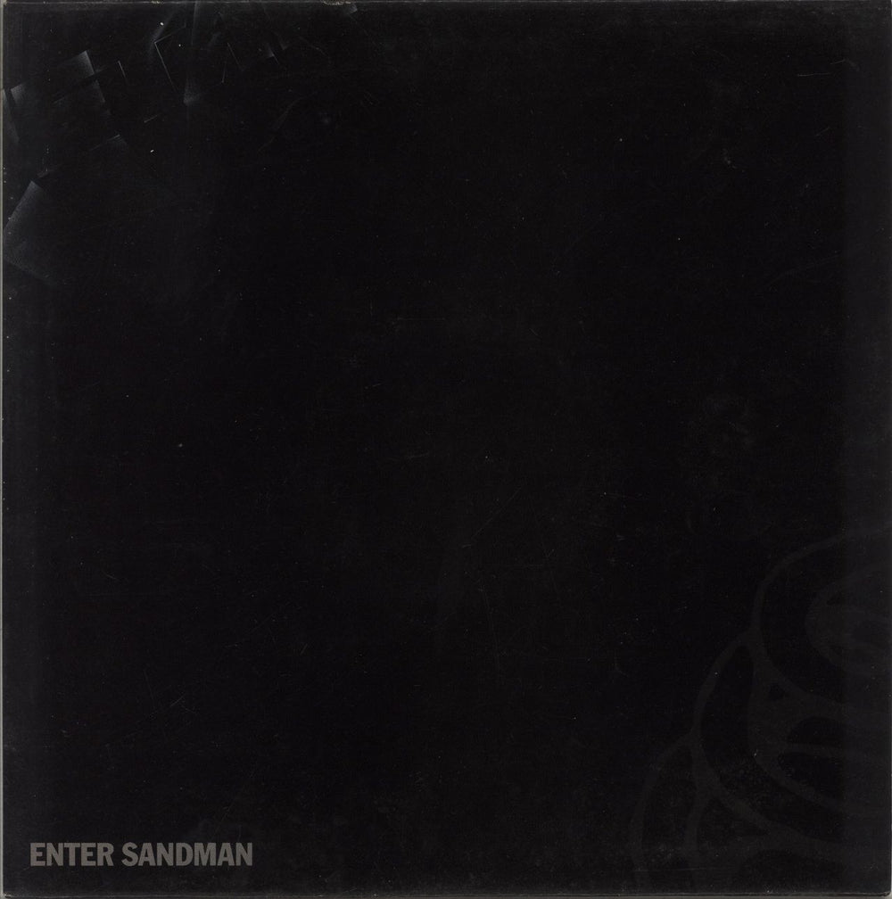 Metallica Enter Sandman - EX UK 12" vinyl single (12 inch record / Maxi-single) METAL712