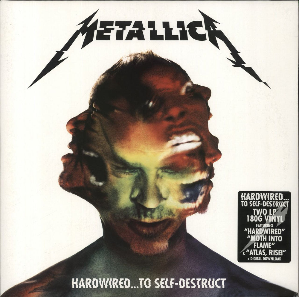 Metallica Hardwired... To Self-Destruct - 180gm UK 2-LP vinyl record set (Double LP Album) 00602557156416