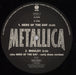 Metallica Hero Of The Day - Embossed UK 12" vinyl single (12 inch record / Maxi-single) MET12HE73120