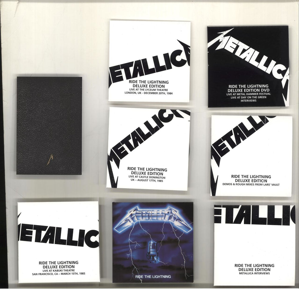 Metallica Ride The Lightning - Deluxe Box Set US Vinyl Box Set BLCKND004RD-1