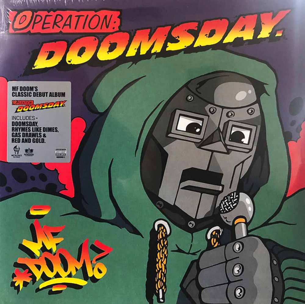 MF Doom Operation: Doomsday - Sealed UK 2-LP vinyl record set (Double LP Album) 1IK2LOP817434