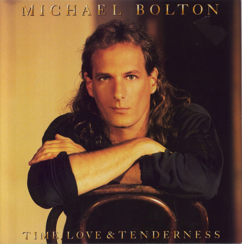 Michael Bolton Time, Love & Tenderness Dutch vinyl LP album (LP record) 4678121