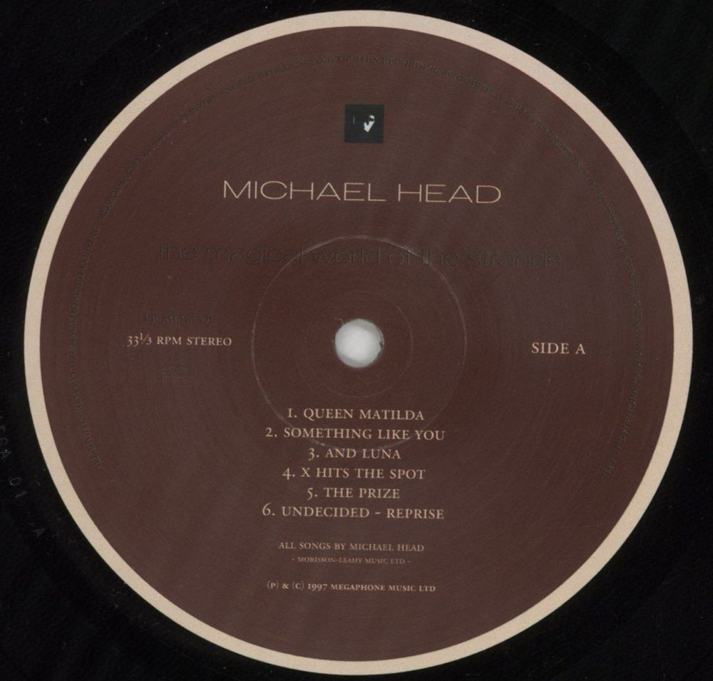 Michael Head The Magical World Of The Strands - Ex French vinyl LP album (LP record) MDELPTH852522